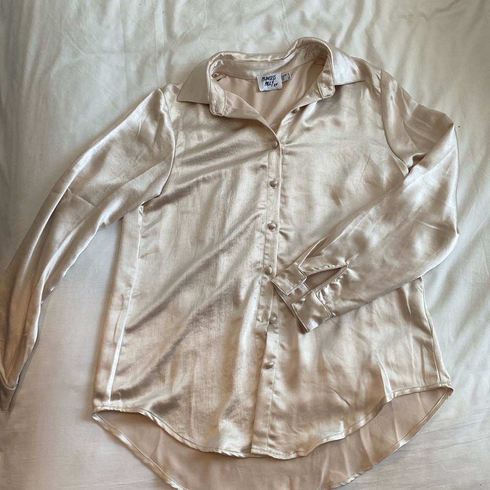 Princess polly satin button up